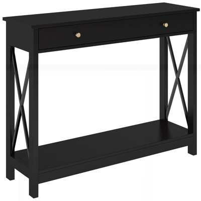 39.4" W Console Table With 2 Drawers