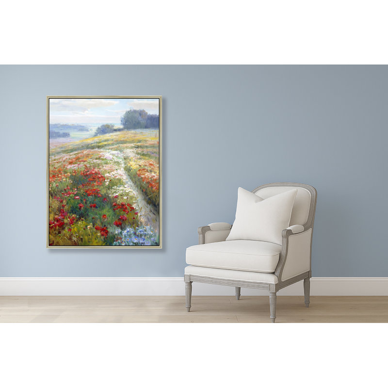 «Ribbon Meadow», Brun, H 74 po x l 50 po