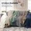 Jeté en peluche douce et moelleuse, couverture chaude et épaisse douillette pour canapé et lit, taupe, jeté XL (60 po x 70 po)-119778805-119778803