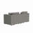 Lockheart 76" Modular Track Arm 2 Seater Loveseat with Storage Console-126757853