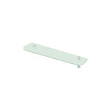 Deltana BBS2750-26 27-5/8" Frosted Glass Shelf BBS Series in Polished Chrome