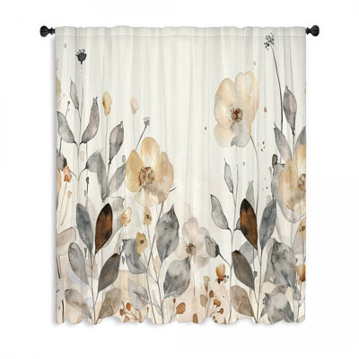 Rideau transparent en polyester Markysha