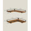 3 Piece Corner Shelf