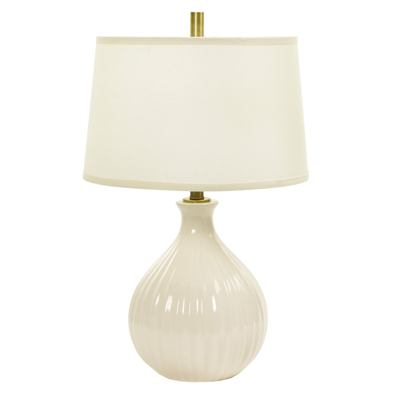 South Molton Ceramic Lamp, Eggshell