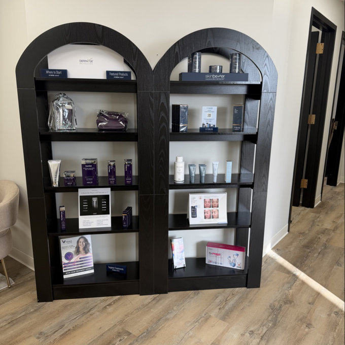 70.87" H 5-Tier Arched Bookcase - Oak, 2