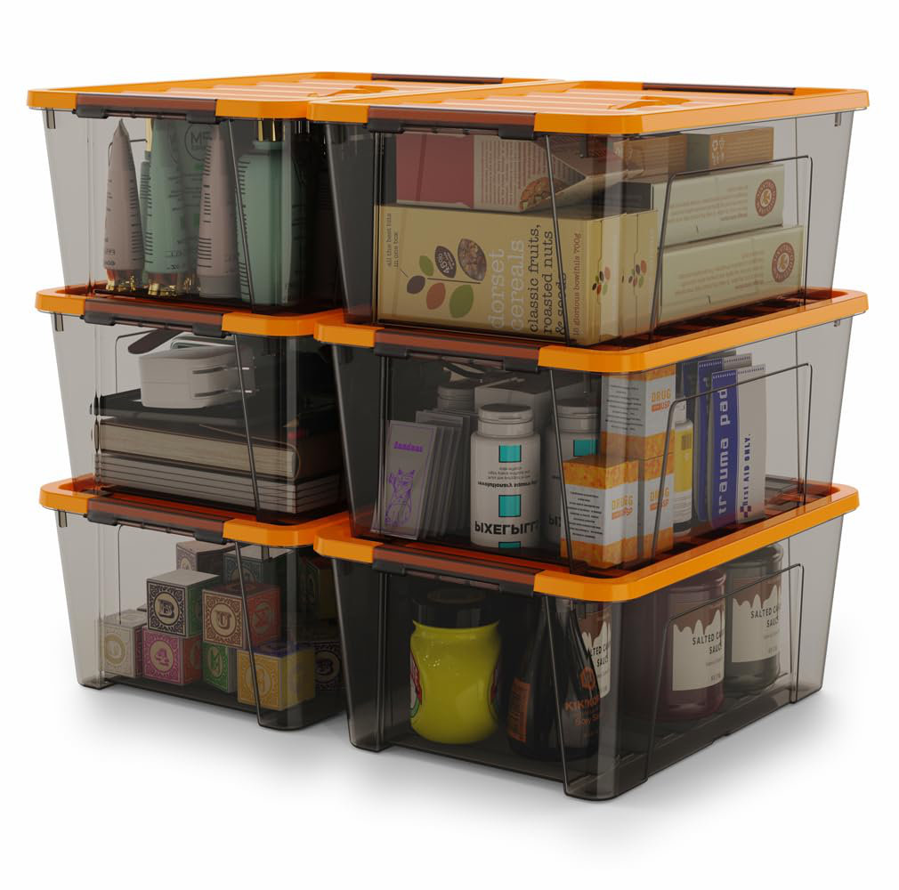 Storage Organizer Plastic Bin Rebrilliant