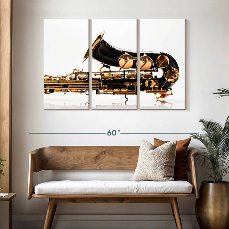 Corps de saxophone Abarca, H 32 po x l 50 po