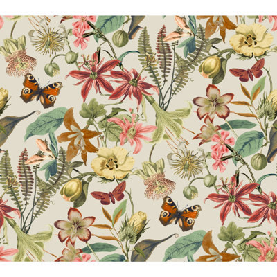 Floral Wallpaper Roll