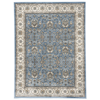 Carolus Viscose Pile Oriental Rug