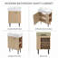 Ensemble de meuble-lavabo simple 21,6 po Nelligan-479115142