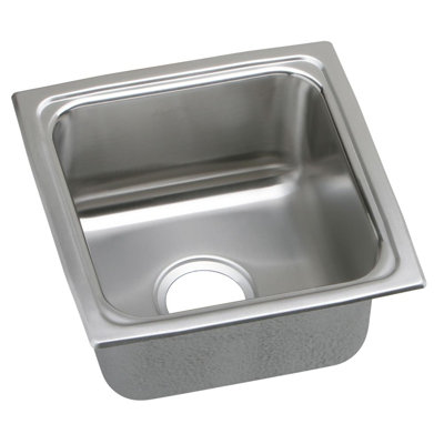 Gourmet 15" L x 15" W Kitchen Sink