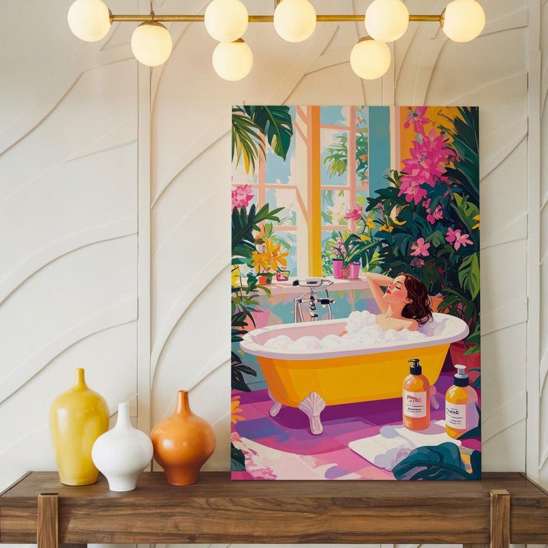 Toile Pop Art, H 11 po x l 14 po