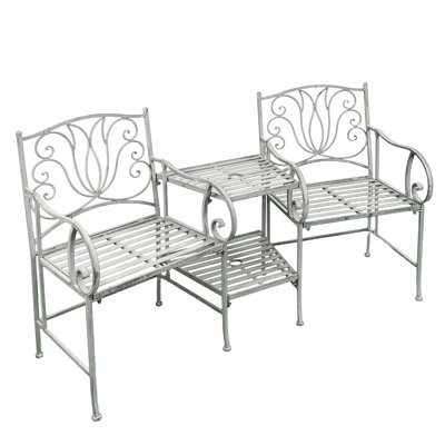 Zelda Metal Love Seat