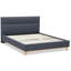 Grand lit Sola Rochelle - beige - lit complet-71663771-71663772