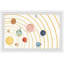 «Planète Orbit», reproduction d'art encadrée sur papier-59132363