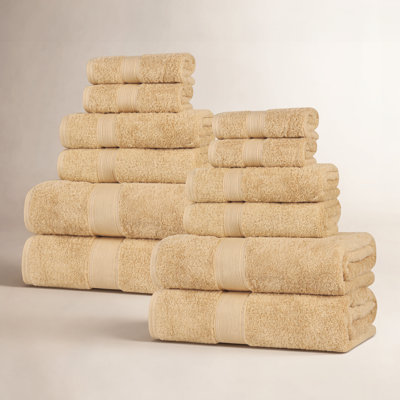 Lyndon Organic Cotton Medium Weight Towel Set