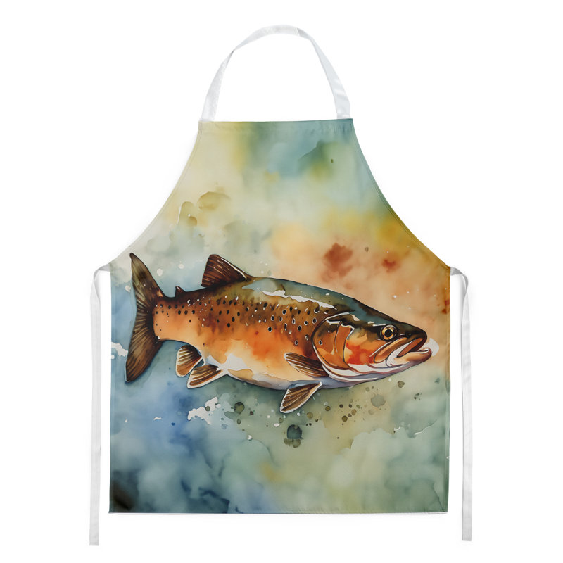 No Pattern Bib Apron