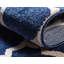 Tapis géométrique bleu foncé / ivoire Ruri-1515331091