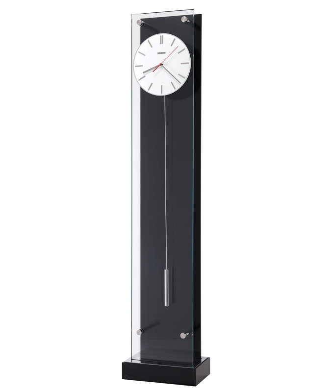 Echo III 78" Metal Floor Clock