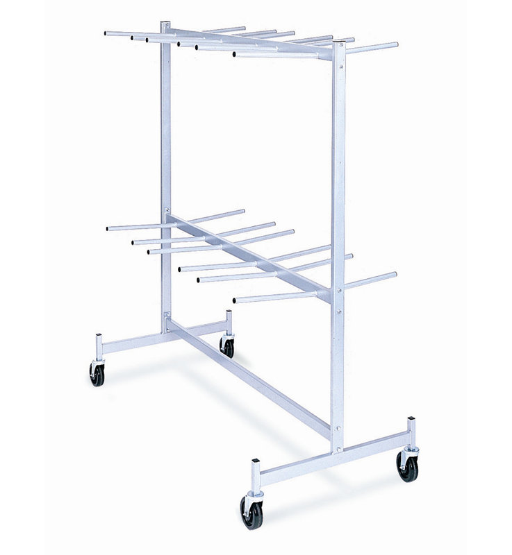 Chariot de chaise pliable suspendu capacité 1000 lb.