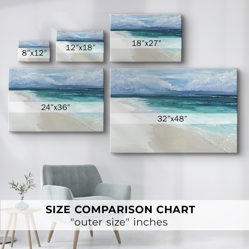 Tempête Bahama - Cavas enveloppés de galerie, 18 x 27