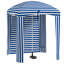 Parasol de plage portatif 5,9 pi x 5,9 pi Outsunny-184159086