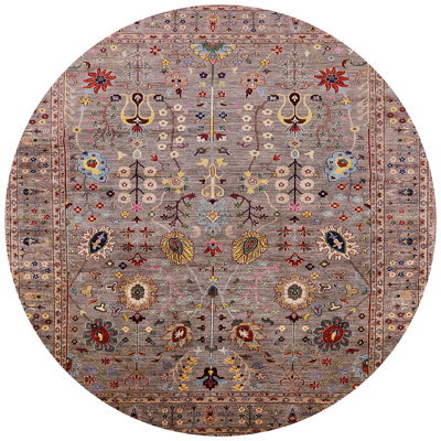 Tapis brun clair Rosati