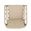 Fauteuil club Bruce, structure en bois robuste avec revêtement doux