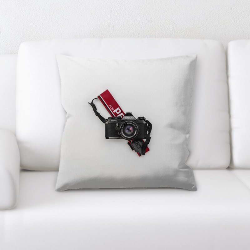 Minimalism Microsuede Reversible Throw Pillow