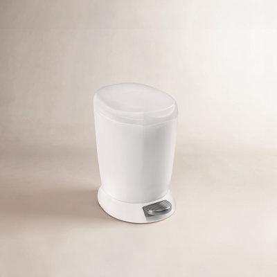 simplehuman 1.6gal Compact Step-On Can
