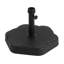 Hex Shape Outdoor 65-pound Black Umbrella Base