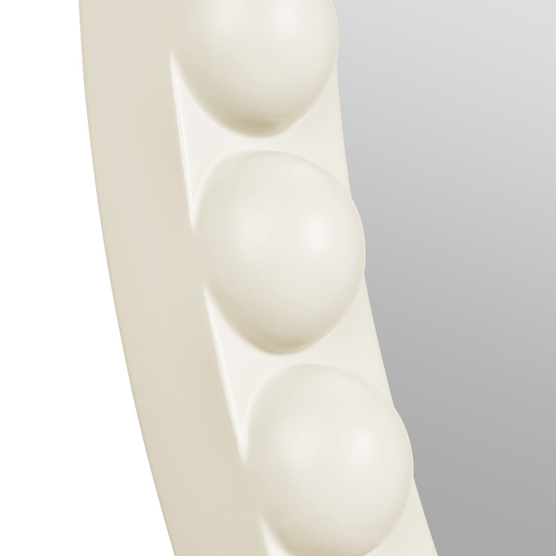 Mirror, Linen Cream