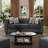 Abdulhameed 80" Rolled Arm Chesterfield Sofa-864838346