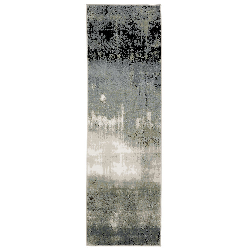 Belinda Abstract Rug, Runner 2'3" x 7'6"