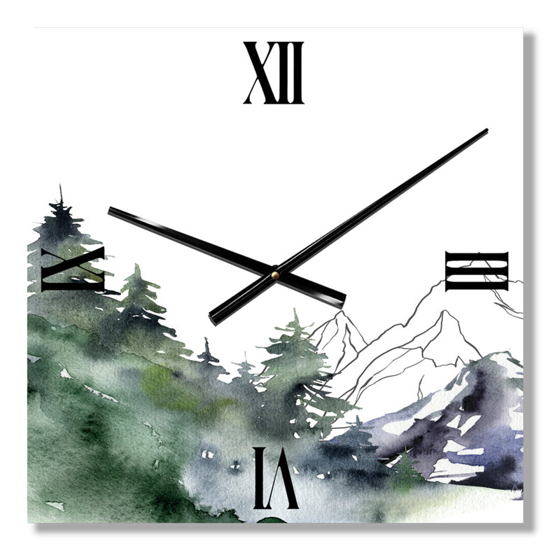 Metal Wall Clock, Medium