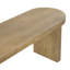 Banc en bois avec pieds robustes