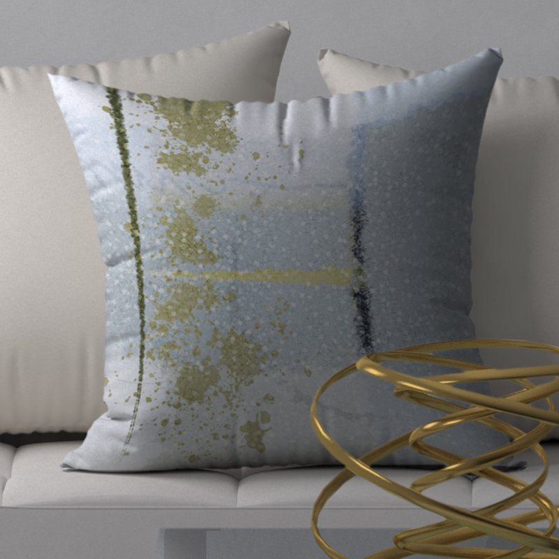 Housse de coussin carrée passionnée Daylen, H 18 po x l 18 po