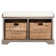 Briananthony Canvas Upholstered Storage Bench