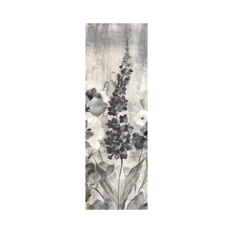 Crystal Raindrops Panel III by Silvia Vassileva - Wrapped Canvas Painting, 30.48 cm H x 91.44 cm W x 1.91 cm D
