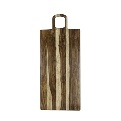 Foreside Home & Garden Oversized Serving Board Natural Sheesham Wood