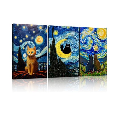 3 Piece Wrapped Canvas Print