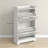 Slim Shoe Cabinet For Entryway, Farmhouse Hidden Shoe Storage Cabinet With 2 Flip Drawers And Adjustable Shelves For 8 Pairs Of Shoes,wood-1043824626