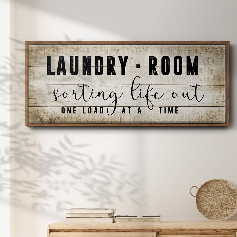 Laundry Room - Toile encadrée