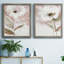 Cadre photo, ensemble de peintures sur toile
