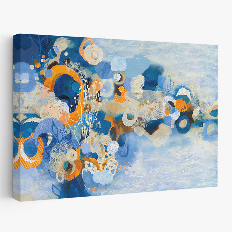 Abstrait - Nantucket Summer, H 16 po x l 24 po