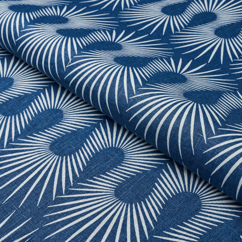 Tissu Schumacher x Neisha Crosland, Denim blanc