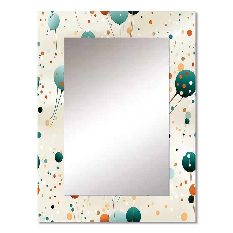 Motif à pois Alynah Mystic Enchantment - grand, impression graphique, 32 po x 24 po