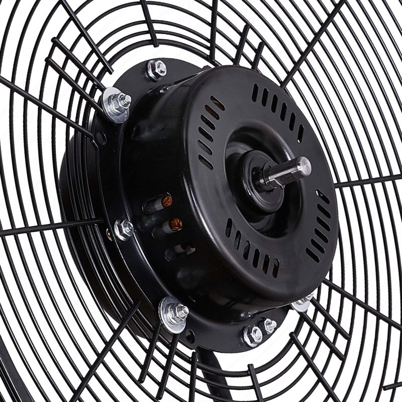 Wall Mount Fan, 2 PCS 18 Inch Waterproof, 3-Speed High Velocity Max. 4000 CFM Industrial Wall Fan For Indoor, Commercial, Residential, Warehouse, Greenhouse, Workshop, Basement, Garage,Black