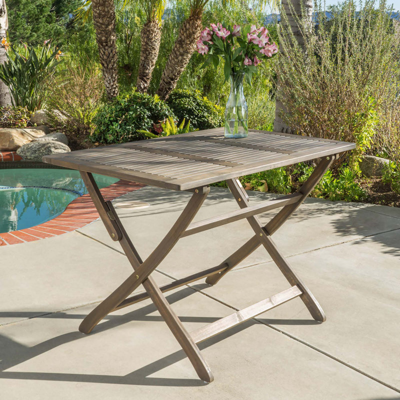 43.5'' Folding Table, Grey
