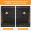 Armoire-bar 69,6 po de hauteur, support à vin pour 6 bouteilles et 12 fentes pour verres à pied 69,6 po-1422667963